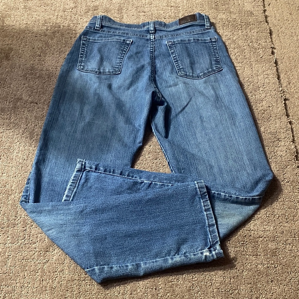 Y2K  Lee Classic Fit Straight Leg At The Waist Denim Size 6M Jeans